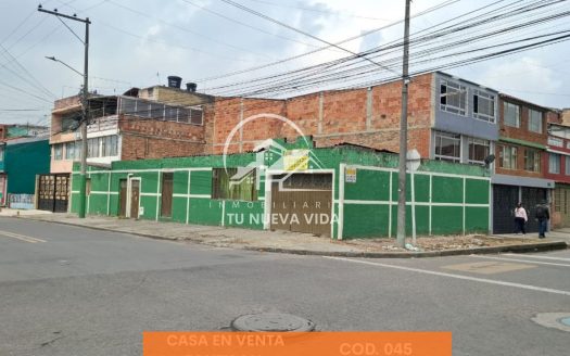 COD.045 CASA LOTE EN VENTA, FONTIBON